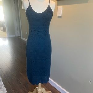 Freshman 1996 Crochet Dress small